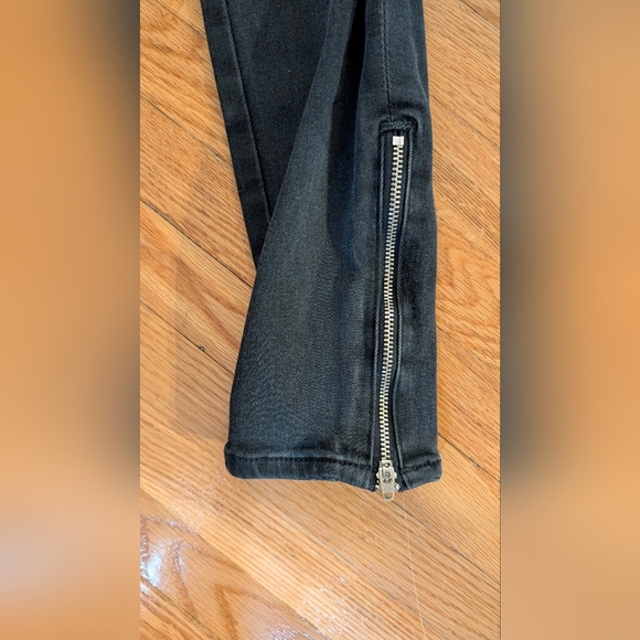 Just Black Skinny Jeans Black Sleek Fit - Picture 2 of 4